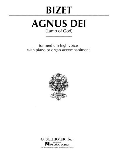 G. Bizet: Agnus Dei (Lamb of God), GesMKlav