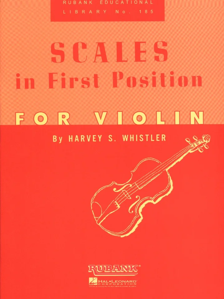H. Whistler: Scales in First Position for Viol, Stro (Pa+St) (0)