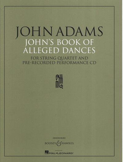 J. Adams: John's Book of Alleged Dances, 4Str (Pa+St)