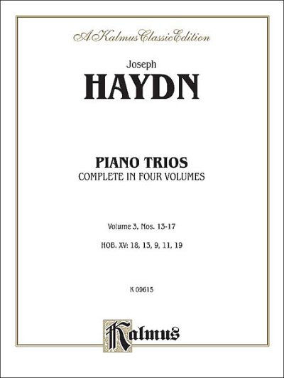 J. Haydn: Trios for Violin, Cello and Piano, Vol. III (Bu)