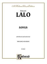 DL: Lalo: Songs for Voice and Piano (French)