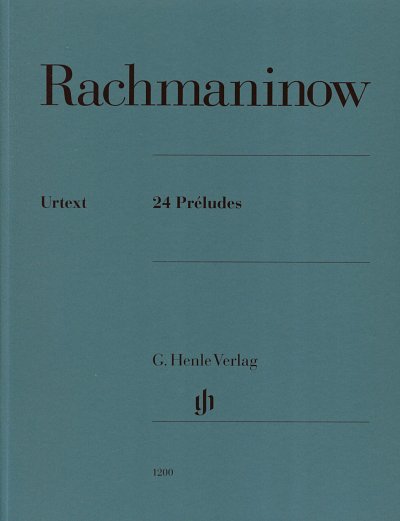 S. Rachmaninow: 24 Préludes, Klav