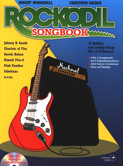 R. Morandell: Rockodil Songbook, 1-2E-Git (TABCd)