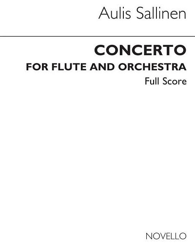 A. Sallinen: Concerto For Flute & Orchestra Op.70 (F (Part.)