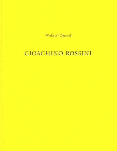G. Rossini: Le comte Ory, GsGchOrch (Part.)