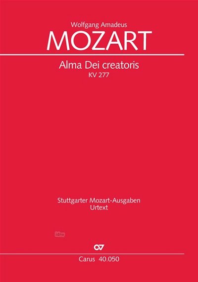 DL: W.A. Mozart: Alma Dei creatoris F-Dur KV 277 (272a)  (Pa