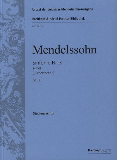 F. Mendelssohn Barth: Sinfonie Nr. 3 a-moll MWV, Sinfo (Stp)