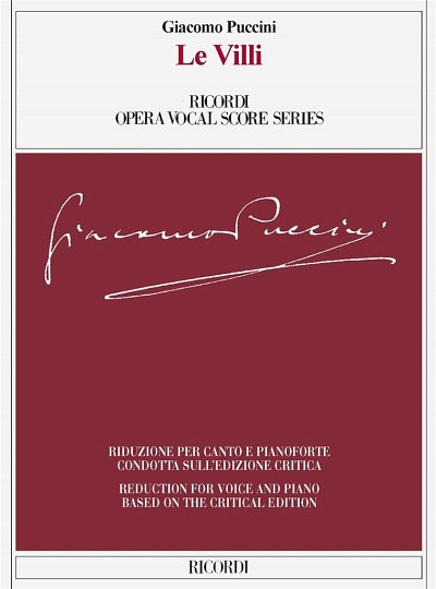G. Puccini: Le Villi, GesKlav (KA)