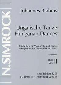 J. Brahms: Ungarische Tänze Vol. 2, VcKlav