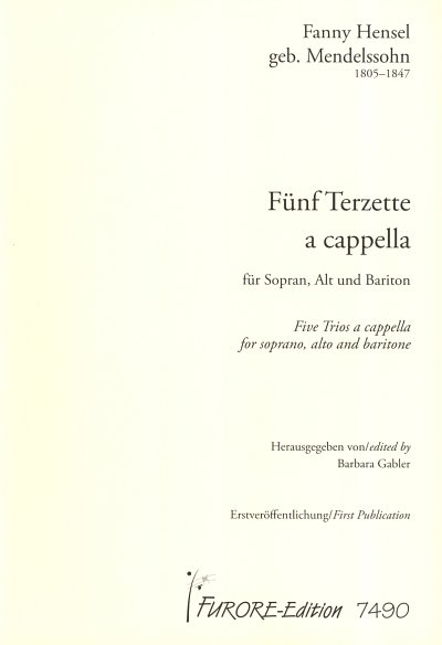 F. Hensel: Fünf Terzette/Five Trios