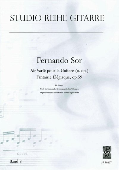 F. Sor: Air Varie + Fantasie Elegiaque Op 59