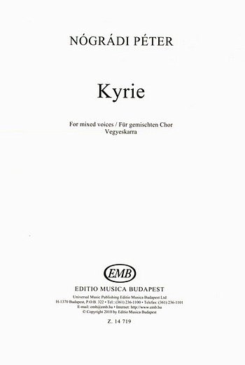 P. Nógrádi: Kyrie, Gch6 (Chpa)