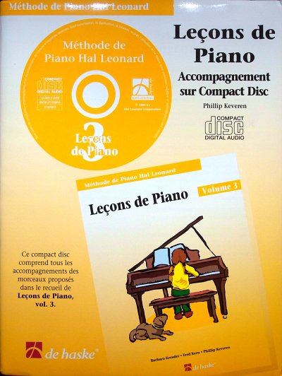 P. Keveren: Leçons de Piano 3, Klav (CD)
