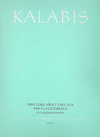 V. Kalabis: Präludium, Arie und Toccata op. 75