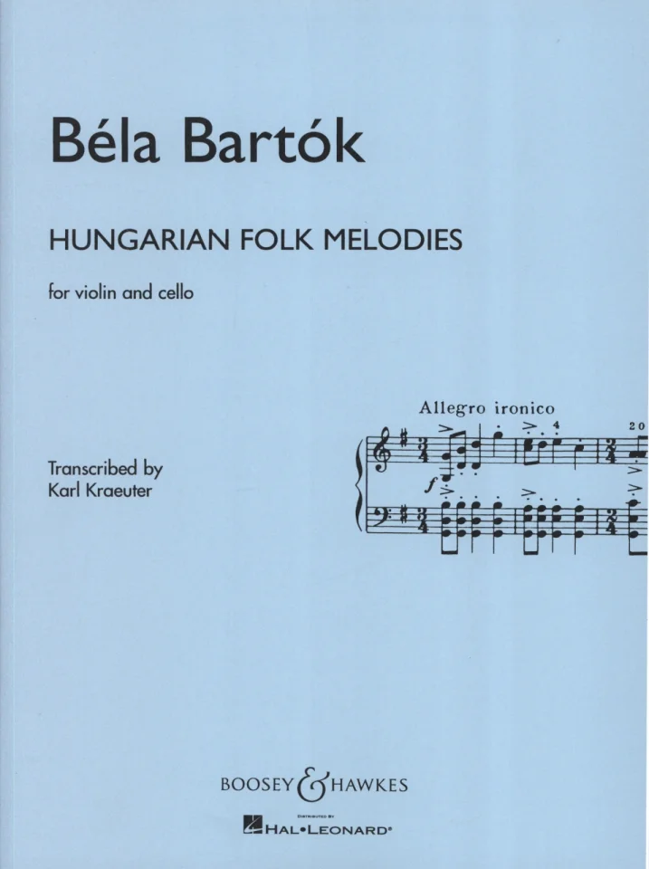 B. Bartók: Hungarian Folk Melodies (Bu) (0)