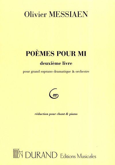 O. Messiaen: Poèmes pour mi 2 , GesHKlav (KA)