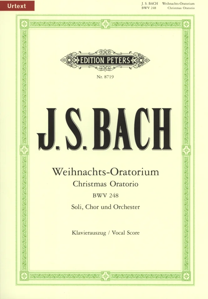 J.S. Bach: Weihnachts-Oratorium BWV 248, 4GesGchOrch (KA) (0)