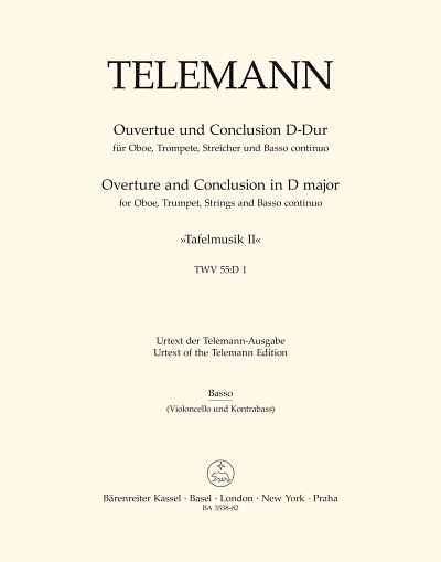 G.P. Telemann: Ouvertüre und Conclusion D-Du, Barorch (VcKb)