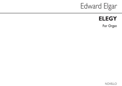 E. Elgar: Elegy For Organ, Org
