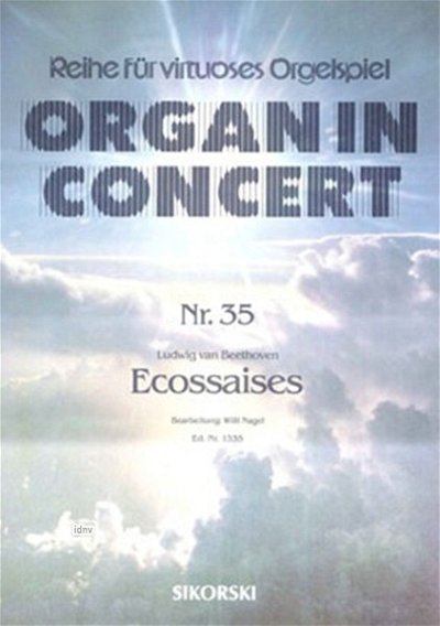 L. van Beethoven: Ecossaises für elektronische Orgel