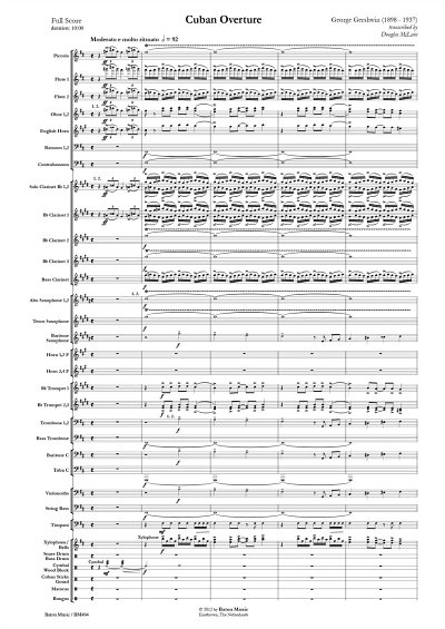 G. Gershwin: Cuban Overture