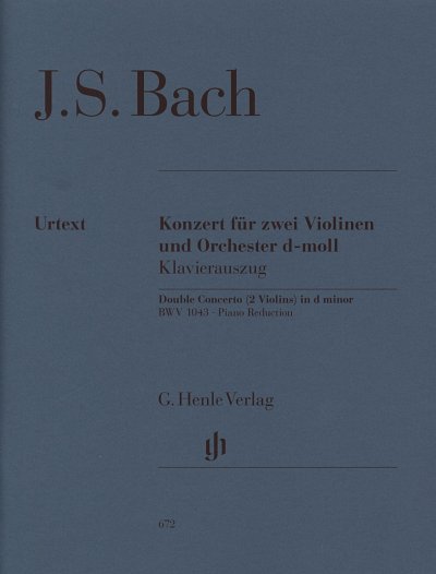 J.S. Bach: Konzert für zwei Violinen und Or, 2VlOrch (KA2St)