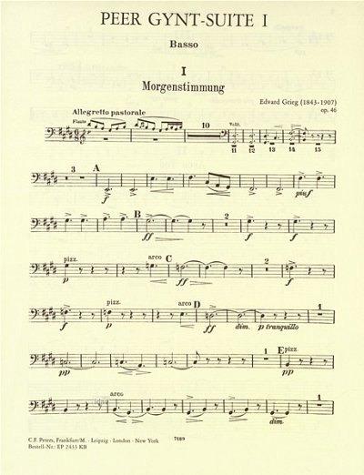 E. Grieg: Peer Gynt Suite Nr. 1 op. 46, Sinfo (KB)