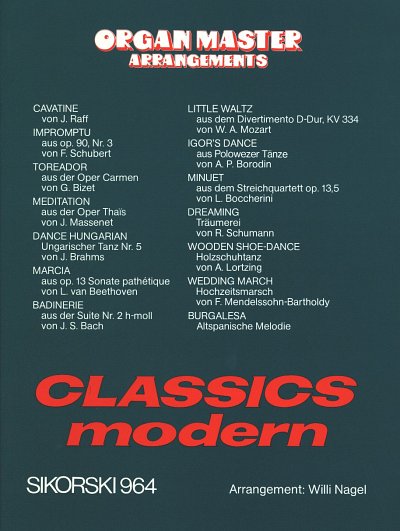 W. Nagel: Classics Modern