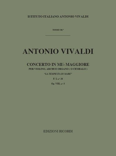 Concerto E flat major op.8 no.5 RV253 , Viol