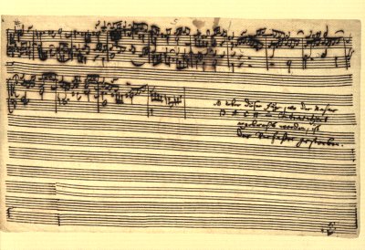 Die Kunst der Fuge BWV 1080 (Postkarte)