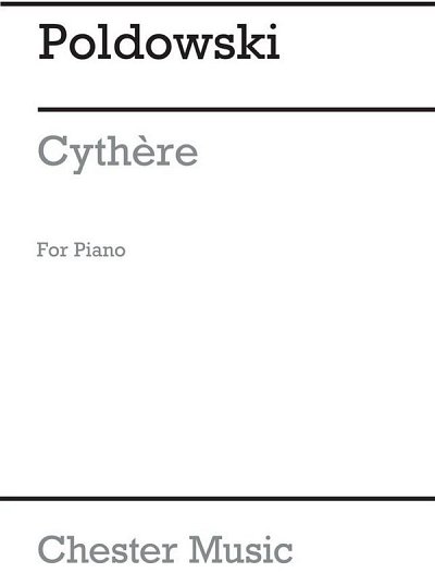 Cythere for Voice with Piano acc., GesKlav