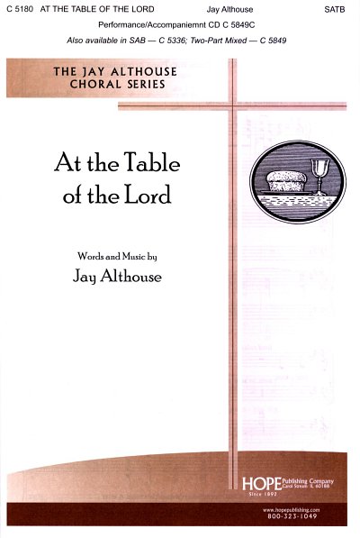 J. Althouse: At the Table of the Lord, Gch;Klav (Chpa)