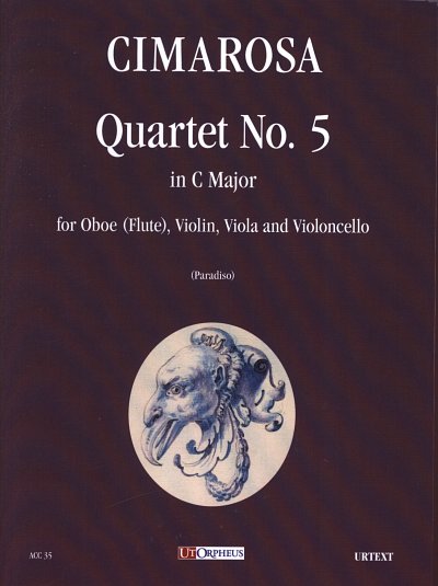 D. Cimarosa: Quartet No. 5 in C maj, Ob/FlVlVaVc (Pa+St)