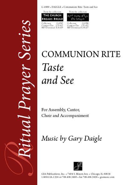 J.E. Moore: Taste and See : Communion Rite