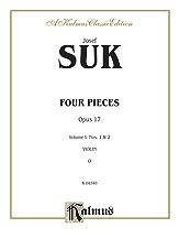 DL: Suk: Four Pieces, Op. 17 (Volume I)