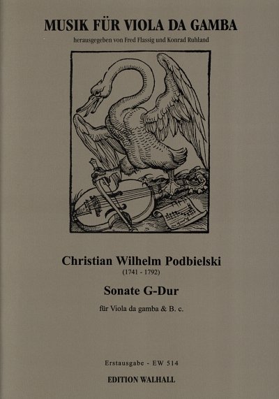 C. Podbielski: Sonate G-Dur, VdgBc (Pa+St)