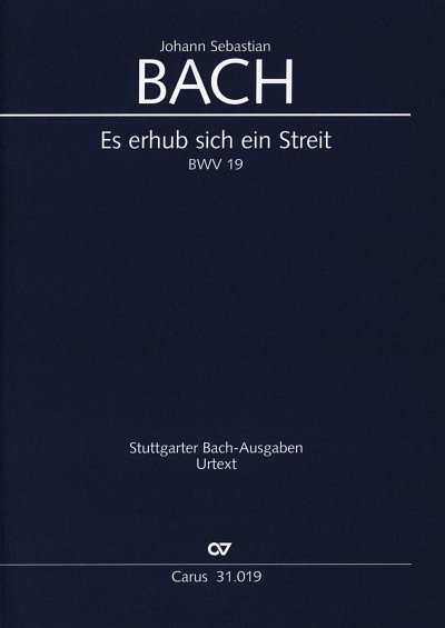 J.S. Bach: Es erhub sich ein Streit BW, 3GsGchOrchBc (Part.)