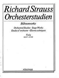 R. Strauss: Orchesterstudien 3 Strauss
