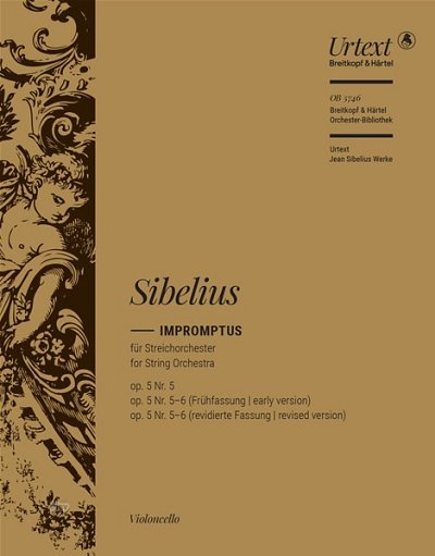 J. Sibelius: Impromptus, Stro (Vc)