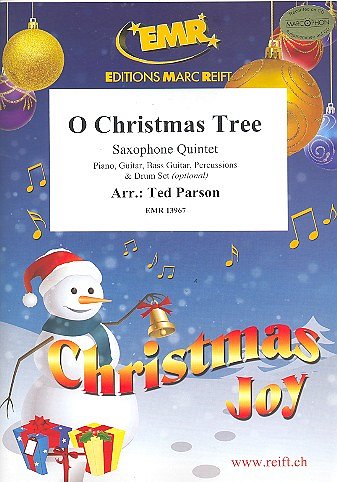 T. Parson: O Christmas Tree, 5Sax