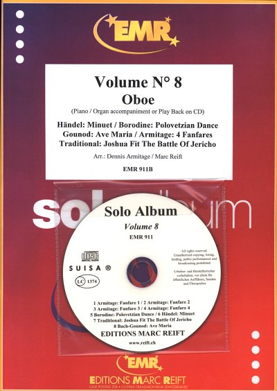 D. Armitage: Solo Album 8, ObKlav (+CD)