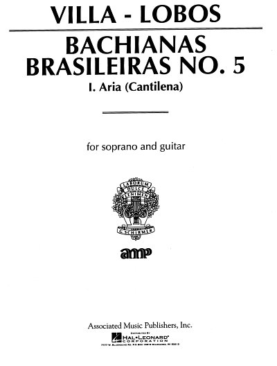 H. Villa-Lobos: Bachianas Brasileiras No. 5: Aria (Bu)