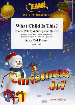 T. Parson: What Child Is This?, Gch4Sax (Pa+St)