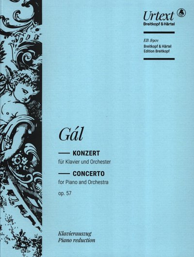 H. Gal: Konzert op. 57 fuer Klavier und Orchest, 2Klav (Sppa