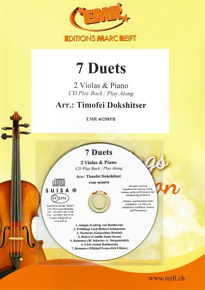 7 Duets, 2VleKlav (+CD)