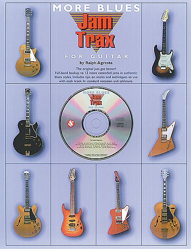 Agresta Ralph: Jam Trax More Blues For Guitar Book/Cd