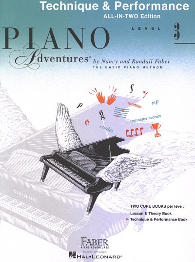 R. Faber: Faber Piano Adventures 3 - Technique & Perfo, Klav