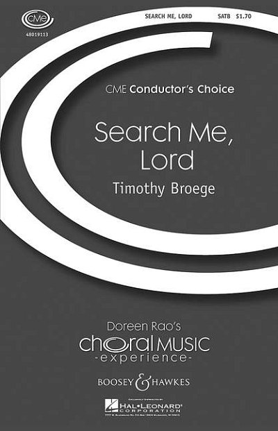 T. Broege: Search Me, Lord