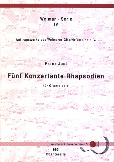 F. Just: Fünf Konzertante Rhapsodien IV, Git