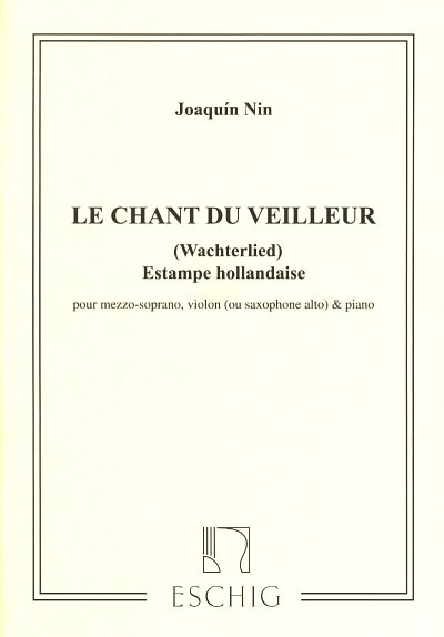 Chant du Veilleur (Part.)